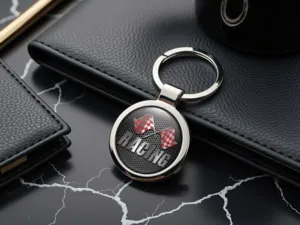 Personalized Custom Key Rings Steel Design